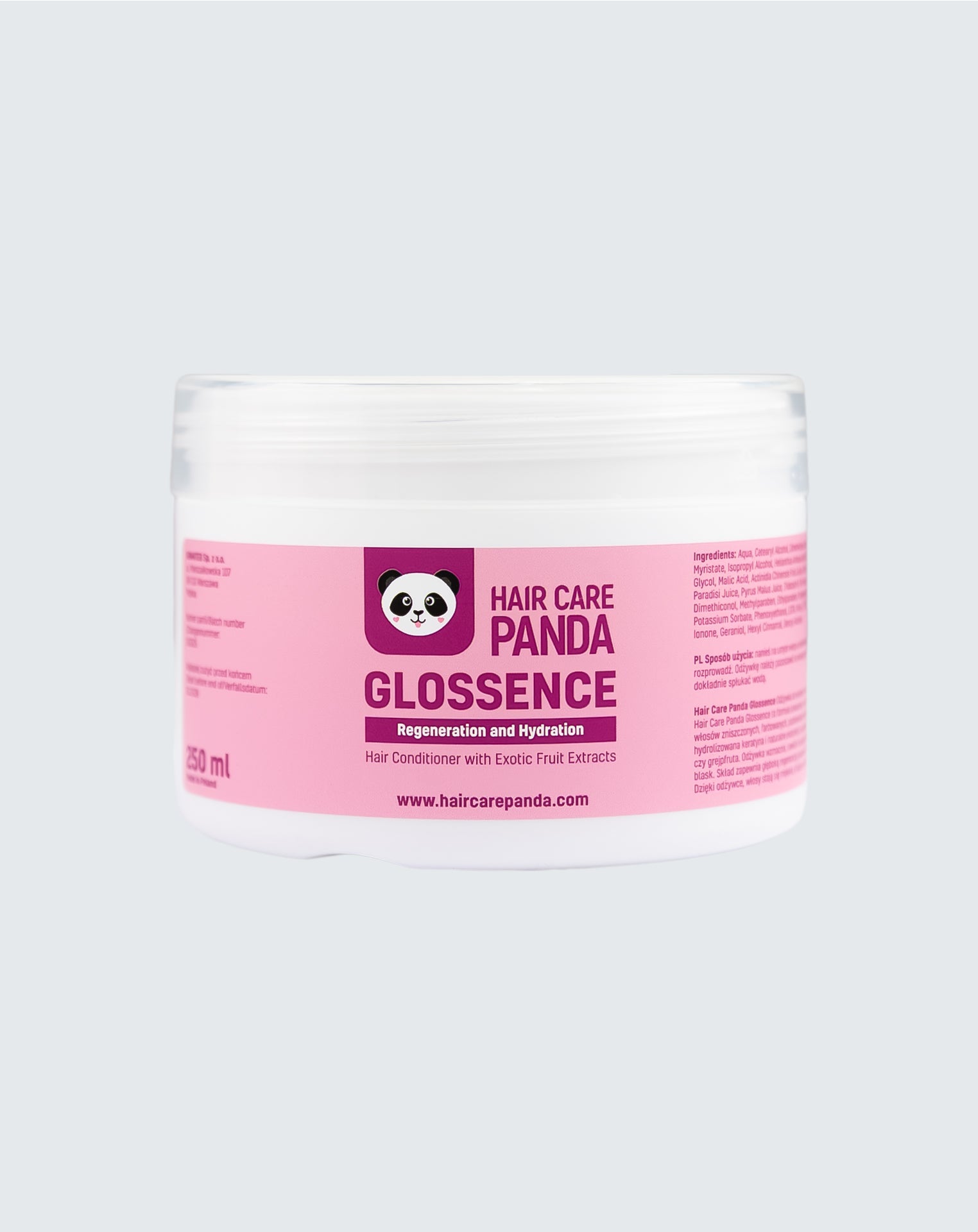 Glossence - Acondicionador capilar Hair Care Panda