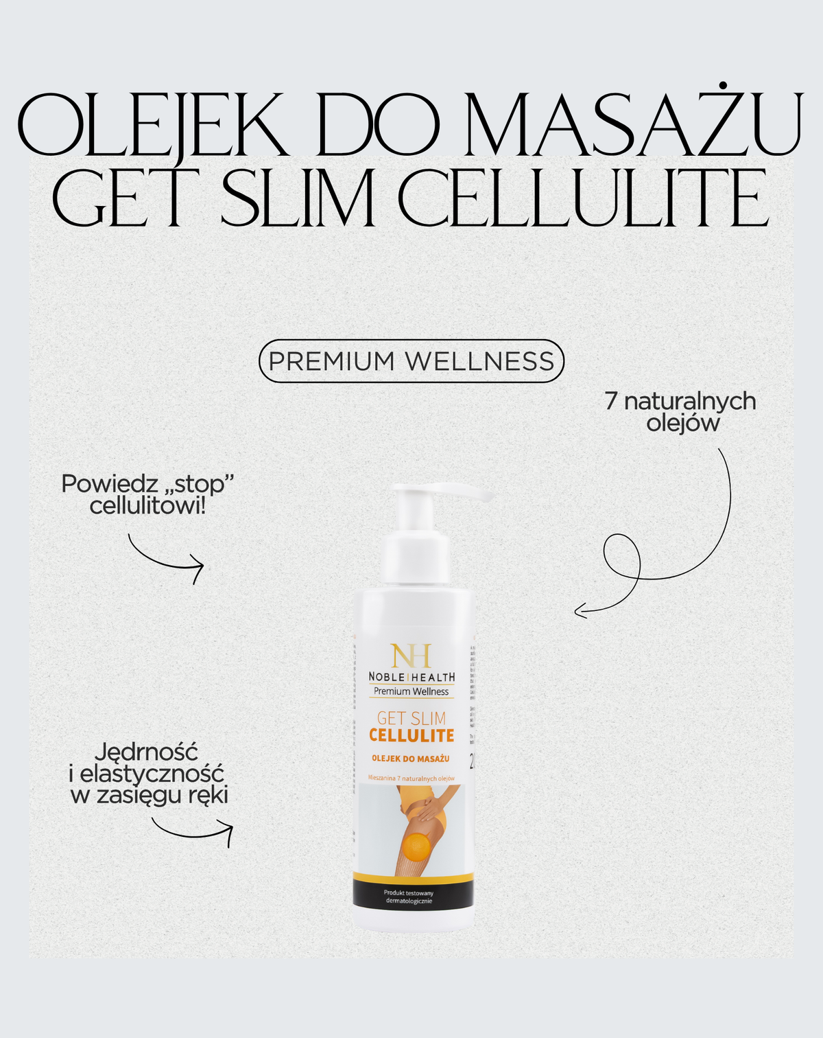 Consigue aceite de masaje Slim Cellulite - Noble Health