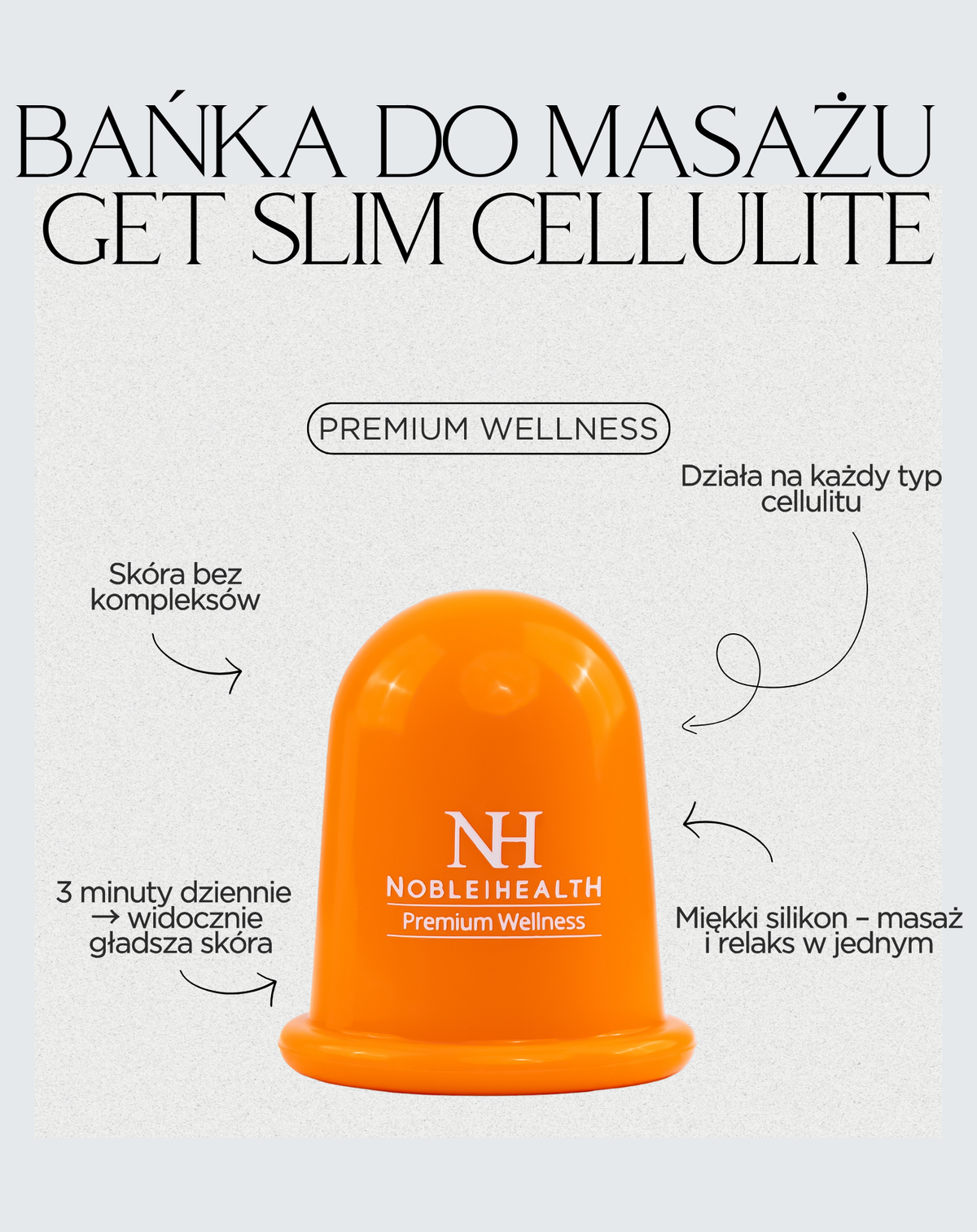 Consigue copa de masaje Slim Cellulite - Noble Health