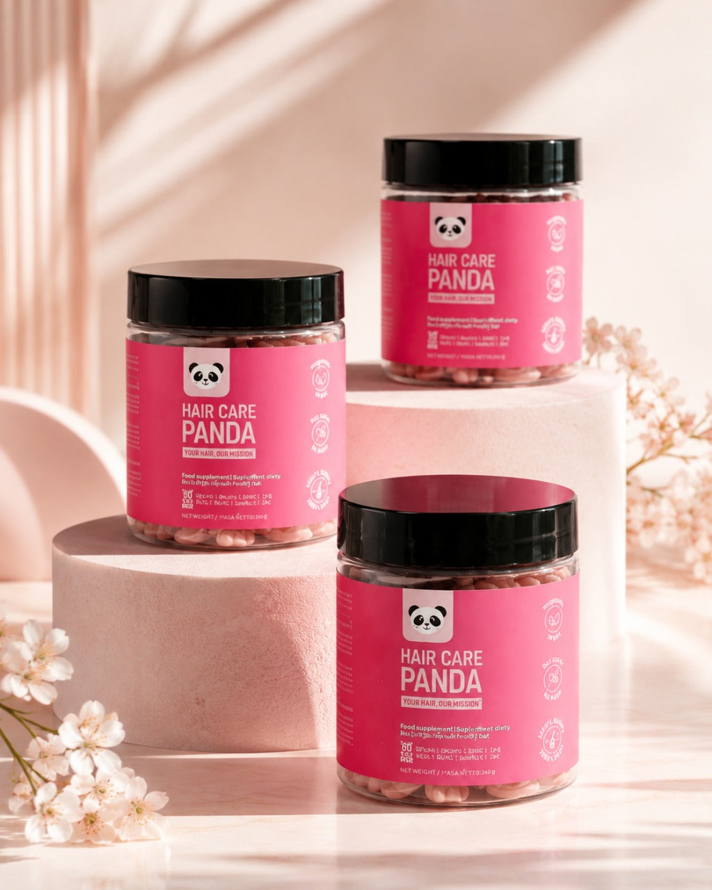 Gomitas veganas - Hair Care Panda