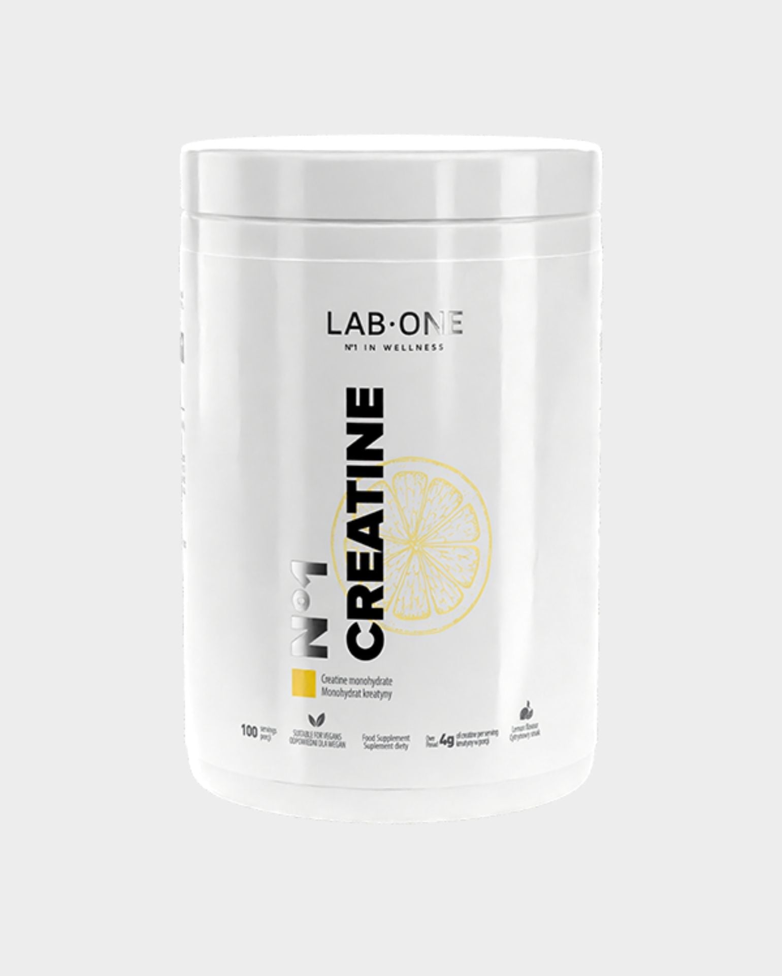 LAB ONE Creatina Creatina Monohidrato Limón 5mg 500g